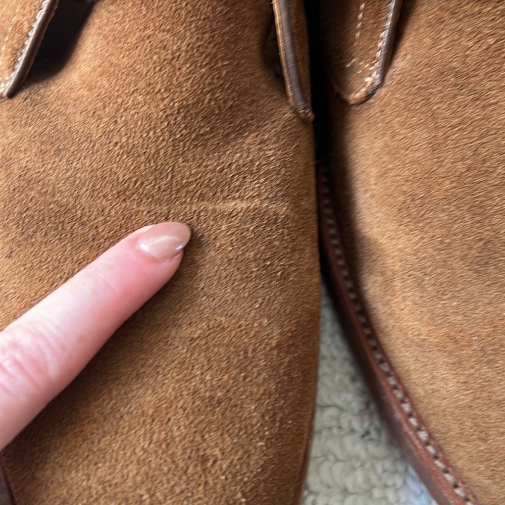 Warfield and Grand Valley Leather Suede Boot Desert Shoe - Picture 3 of 11